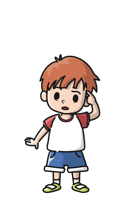 少年(考える)