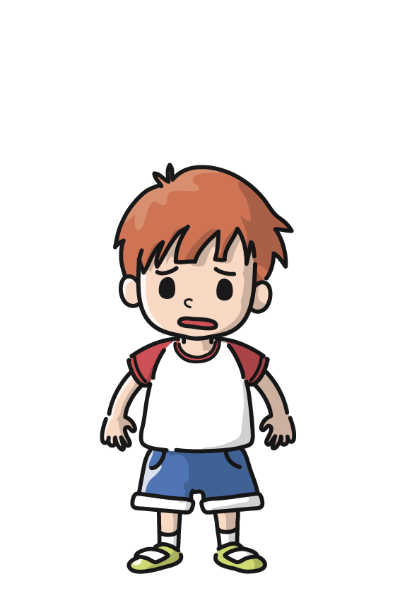 少年(困る)