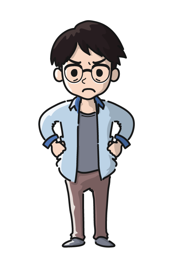 お父さん(怒る)
