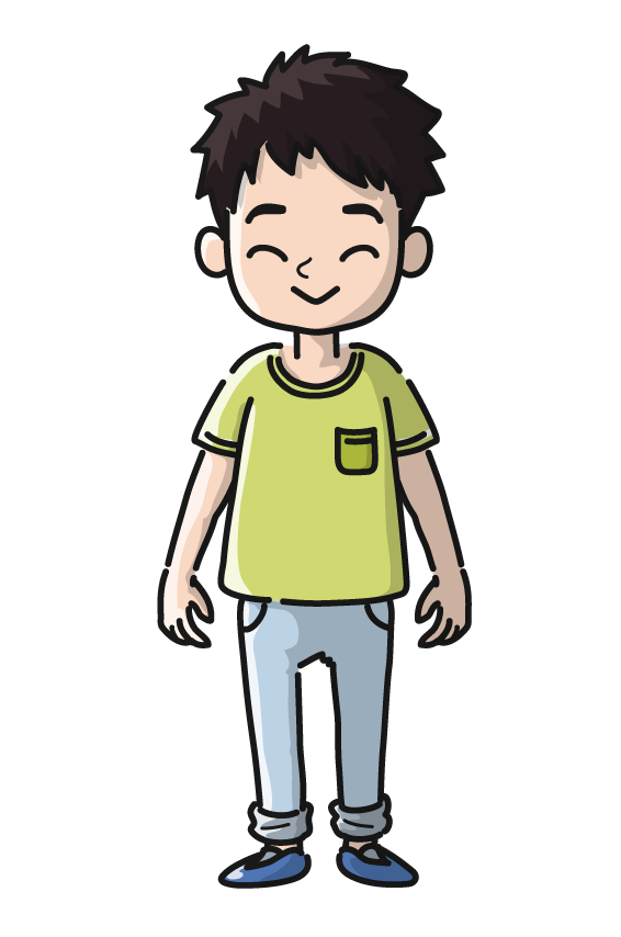お兄さん(微笑み)