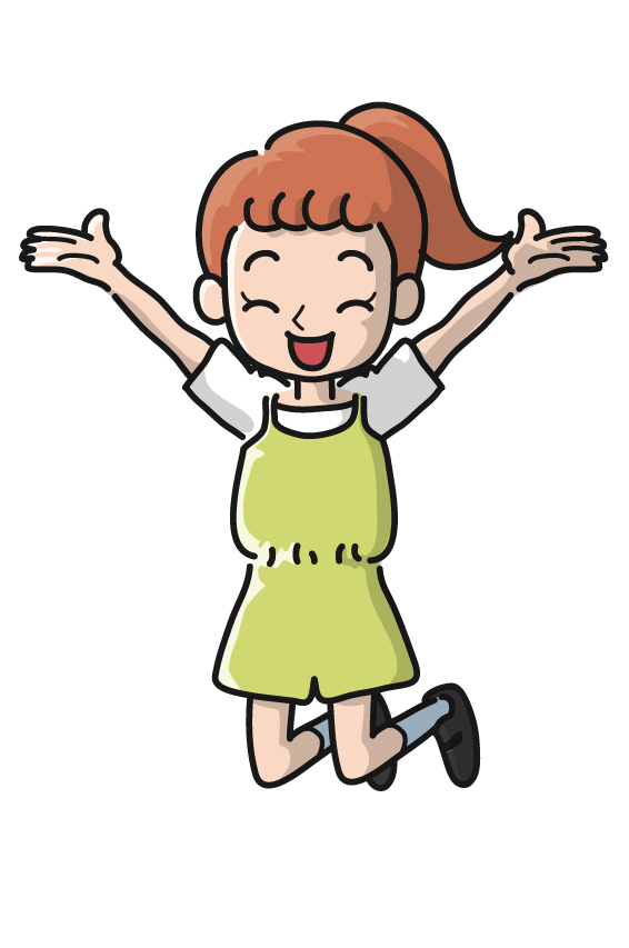 お姉さん(喜び)